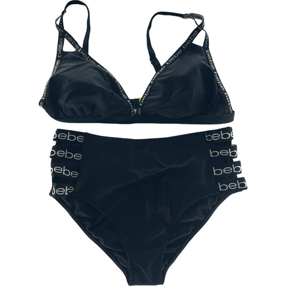 BEBE SPORT Other - Bebe Sport Logo Triangle Bikini